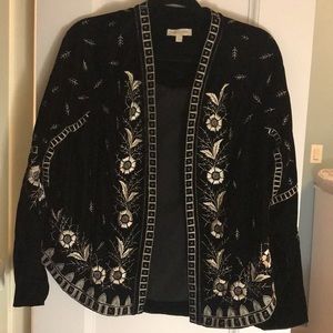 Embroidered jacket size small